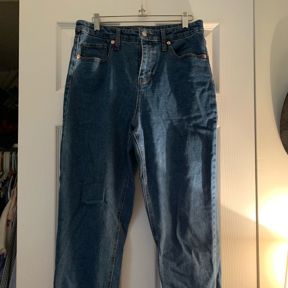 Blue Mom style Jeans - Picture 4 of 4